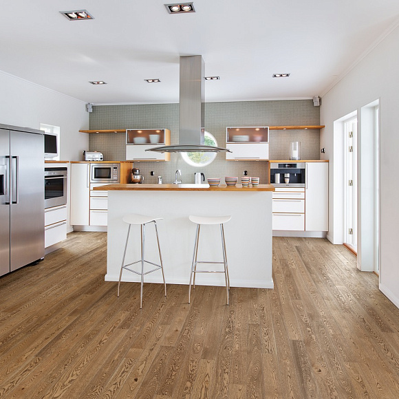 Паркетная доска Karelia Дуб Story 138 Country Presence