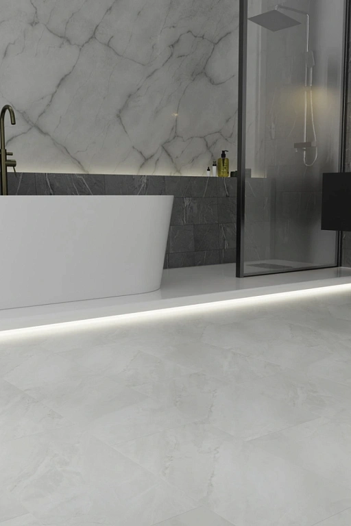 Кварцвиниловая плитка SPC Ideal Flooring Fine Stone Polaris