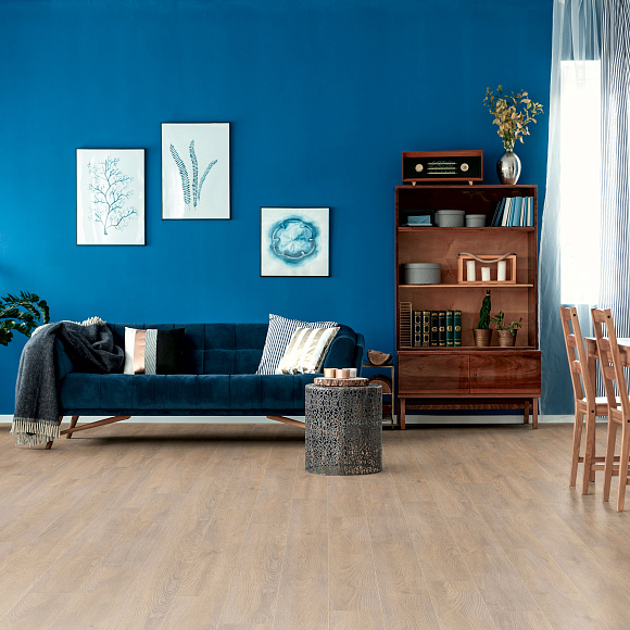 Ламинат Kronotex Aqua amazone Дуб Эльба бежевый D 6014
