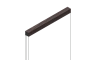 Молдинг D12V1 BR395 HI WOOD 12мм х 12мм х 2.7м