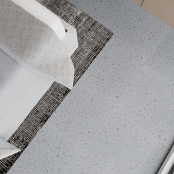 Клеевая плитка ПВХ ART EAST ATS 762, Тераццо Милано 457.2 х 457.2 х 2,5mm (0,5mm)