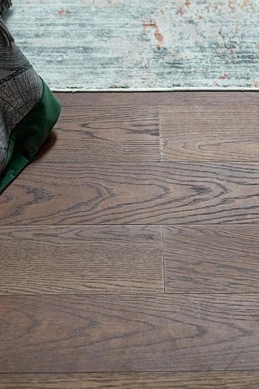 Кварцевый паркет Quartz Parquet Классик Дуб Брауни 413 5/0,6 мм