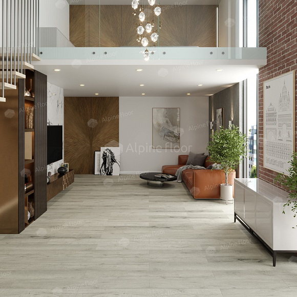 Кварцвиниловый SPC ламинат Alpine Floor Premium XL Дуб Серебряный ECO 7-22 1220×183×8 Кварцвиниловый SPC ламинат Alpine Floor Premium XL Дуб Серебряный ECO 7-22 1220×183×8