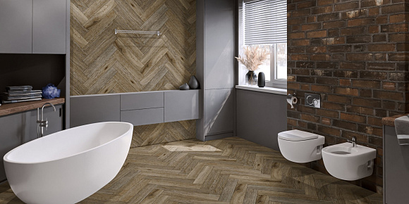 Кварцвиниловый SPC ламинат Damy Floor London Ковентри Coventry 190707EL-01 венгерская елка 615×123×4
