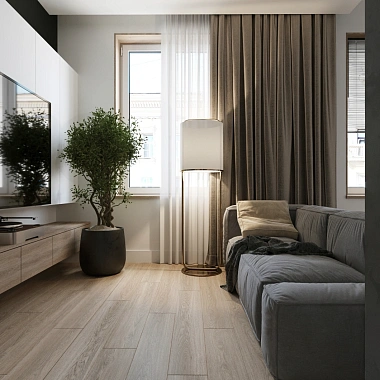 SPC ламинат AlixFloor Natural Line Дуб ирландский темный