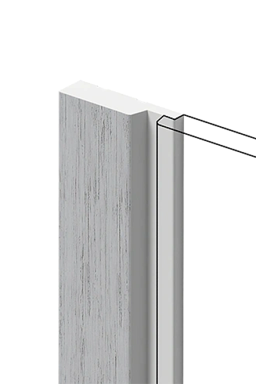 Финишный молдинг LF124A W36 HI WOOD 42мм х 12мм х 2.7м