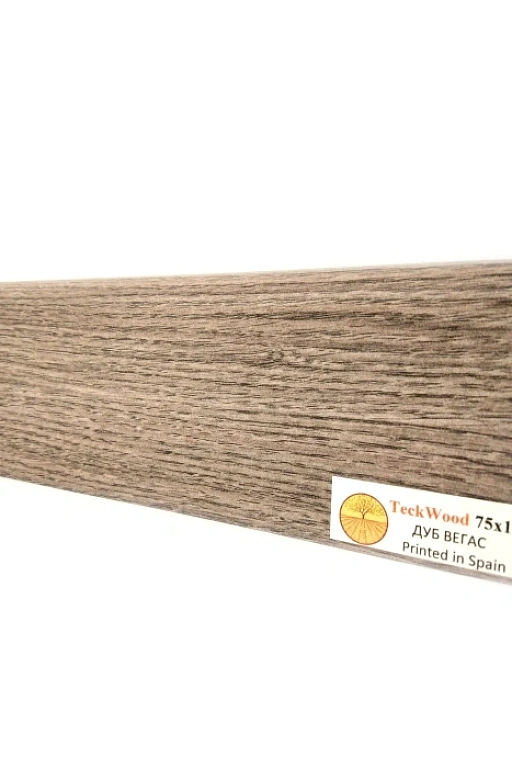 Плинтус Teckwood Дуб Вегас (Oak Vegas) 75 мм