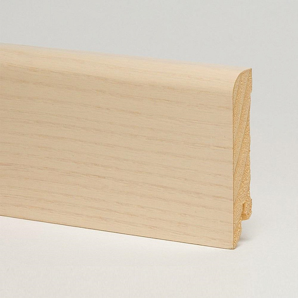 Плинтус Pedross Ясень беленый 70 х 15 мм шпонированный