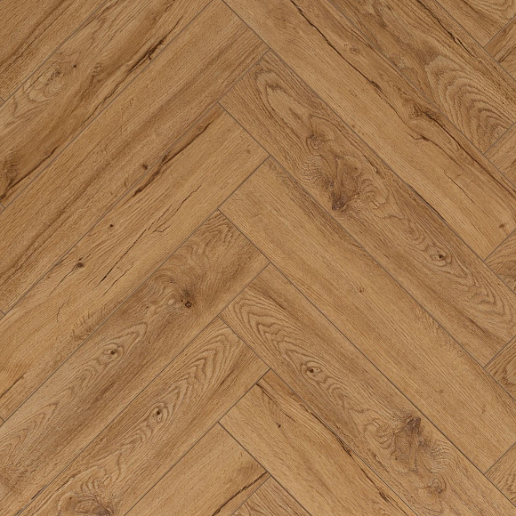 Кварцвиниловый SPC ламинат Aquafloor Space Parquet Light AF4501PQL венгерская елка 610×122×4,5