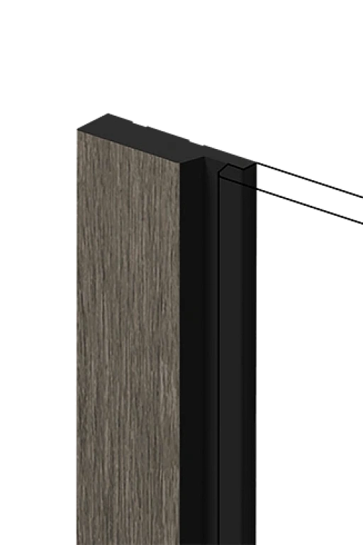 Финишный молдинг LF124A BR490K HI WOOD 42мм х 12мм х 2.7м