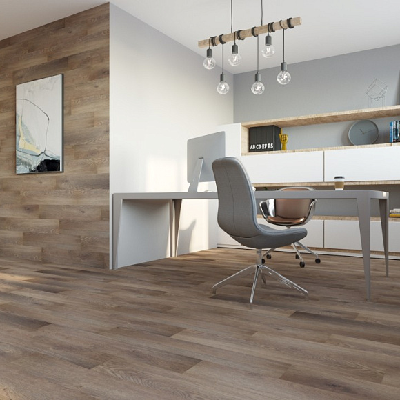 Каменный ламинат SPC ARTSTONE AIRY 16 ASAF Дуб Террас 920х150х4мм