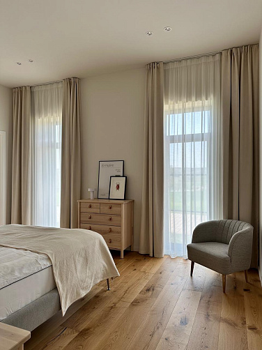 Проект Загородный дом 190м2  Московская обл. Паркет Haven