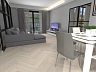 Кварцвинил Draw Wood Herringbone Oak 7201 со встроенной подложкой IXPE. Размер 635х127х5мм (2.42)