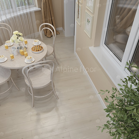 Кварцвиниловый SPC ламинат Alpine Floor Grand Sequoia Гиперион ECO 11-25 1220×183×4