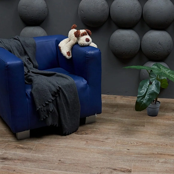 Каменный ламинат SPC Steinholz Шварцер STH025 Коричневый 1220x180 мм