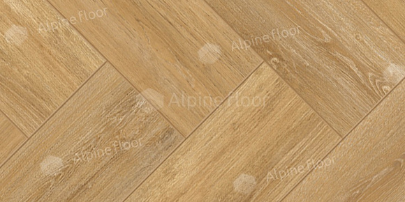 Ламинат Alpine Floor Herringbone 12 PRO Дуб Тулуза