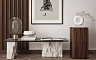 Плинтус B90V1 BR396 HI WOOD 90мм х 14мм х 2.7м
