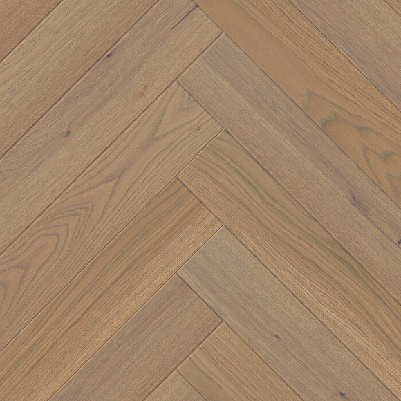 Инженерная доска Английская елка Living Tree Дуб Дымчатый Селект. Размер 595х110x13.5 мм (0.785)