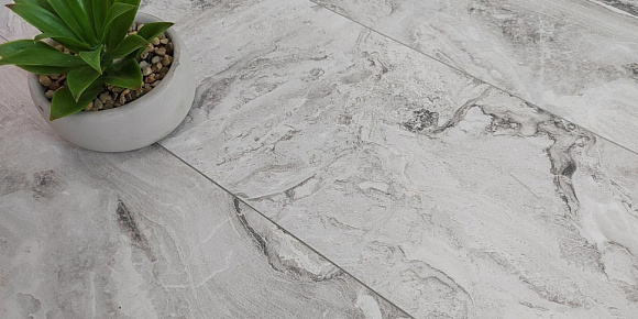 Каменный MSPC ламинат Stone Floor Жемчужный Мрамор DCD1-3 MP 1220х234х8 мм