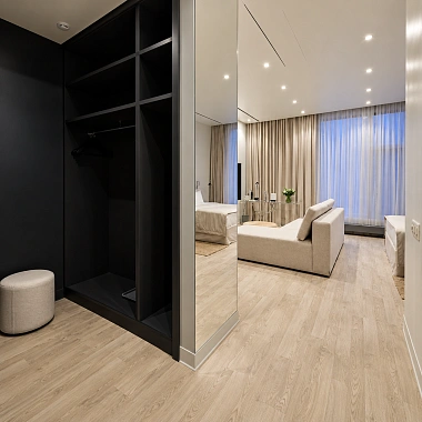 Кварцевый паркет Quartz Parquet Классик Дуб Песочный 408 5/0,6 мм