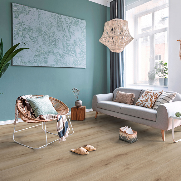 Ламинат Kronotex Exquisit Plus Дуб Эдерзее песочный D 80942