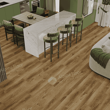 Кварцвиниловый WPC ламинат Alpine Floor Дуб Карте ECO 24-7
