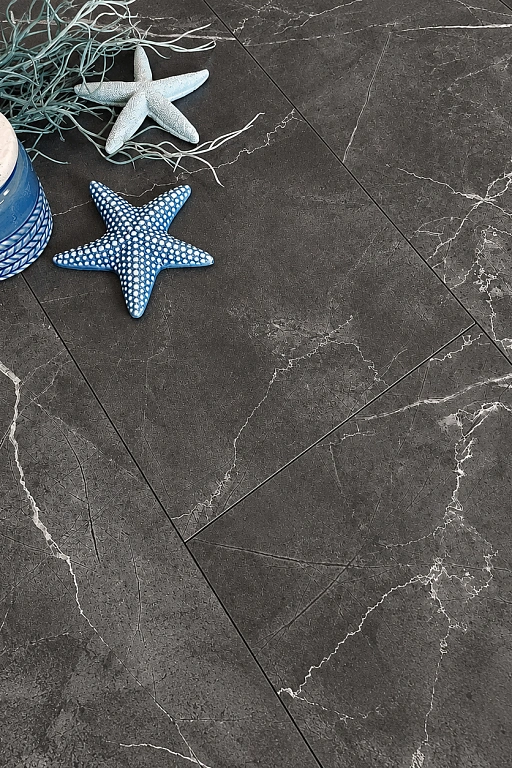 Каменный MSPC ламинат Stone Floor Мрамор Графитовый 88182-3 MP 1220х234х8 мм