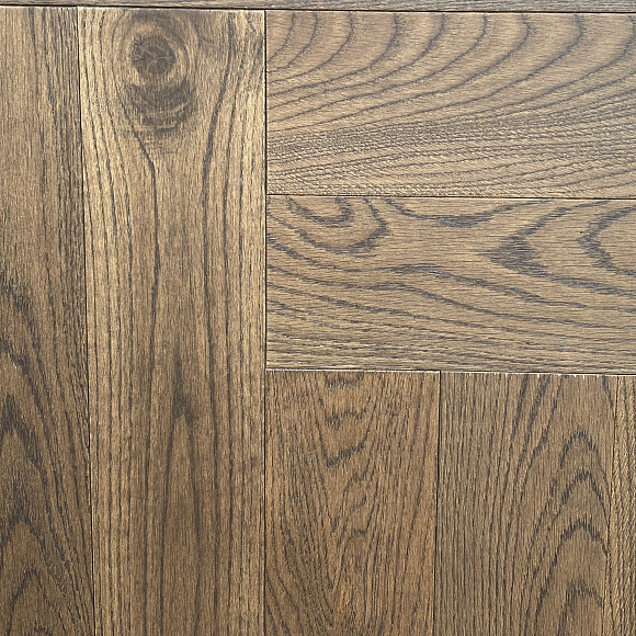 Инженерная доска HAVEN Венгерская елка Дуб M3 Натур. Размер 610х127х14 мм.