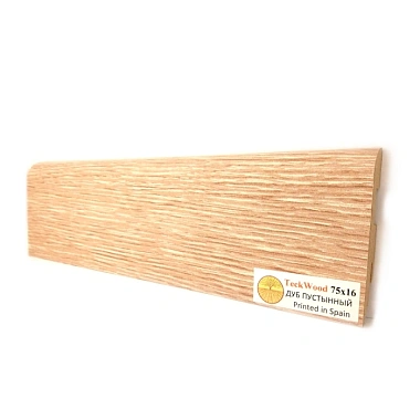 Плинтус Teckwood Дуб Пустынный (Oak Desert) 75 мм