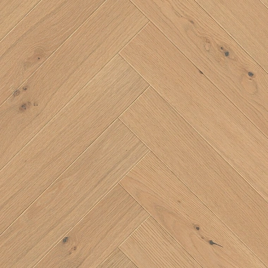 Инженерная доска Английская елка Living Tree Дуб Сахара Натур. Размер 595х110x12мм (0.785)