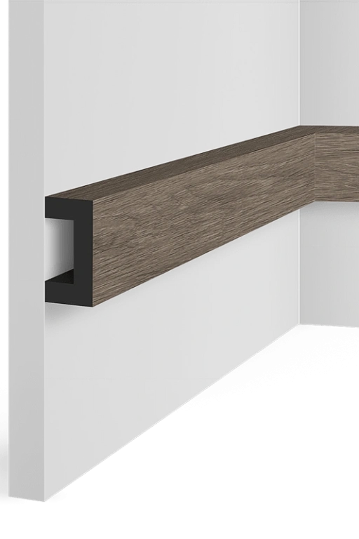 Молдинг BR490 ПОЛИСТИРОЛ HI WOOD LB40 BR490 40мм х 20мм х 2.7м
