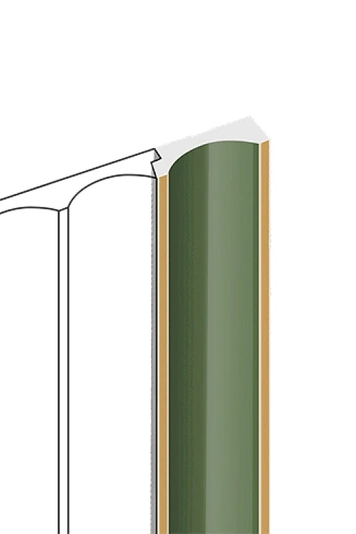 Финишный молдинг LF139B GN81G HI WOOD 34мм х 12мм х 2.7м