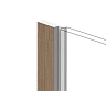 Финишный молдинг LF124A BR417N  HI WOOD 42мм х 12мм х 2.7м