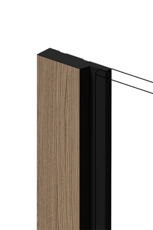 Финишный молдинг LF124A BR417K HI WOOD 42мм х 12мм х 2.7м