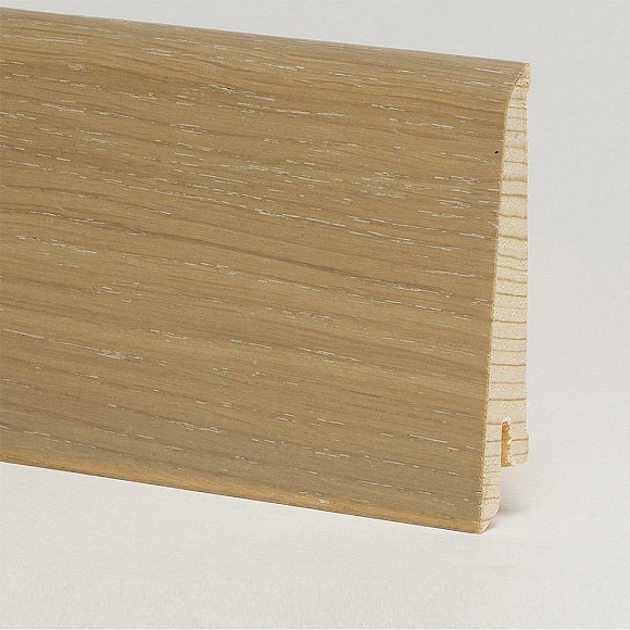 Плинтус Pedross Дуб Капуччино 80 х 16 мм шпонированный