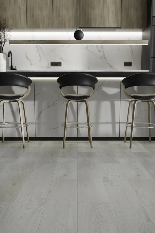 Кварцвиниловая плитка SPC Ideal Flooring Home Wood 02002 Sesame