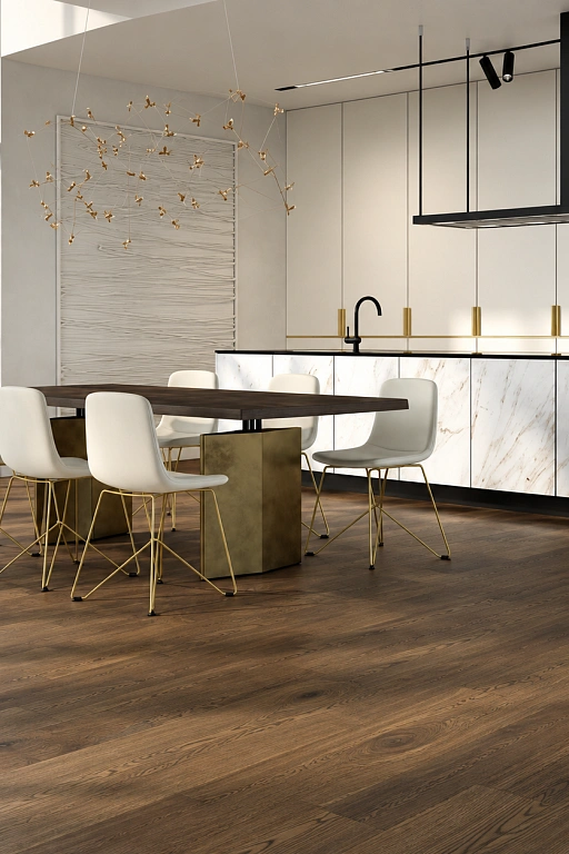 Кварцевый паркет Quartz Parquet Классик Дуб Рустикальный 410 5/0,6 мм