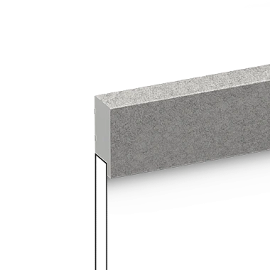 Финишный молдинг LF1 GR5 HI WOOD 50мм х 17мм х 2.7м