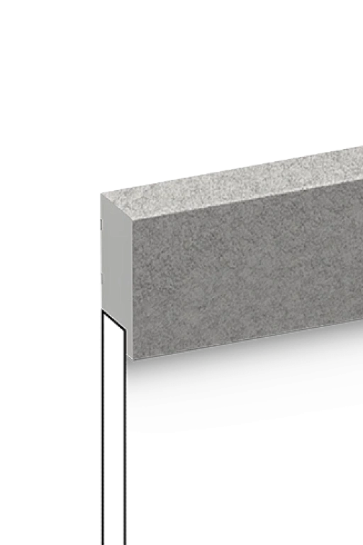 Финишный молдинг LF1 GR5 HI WOOD 50мм х 17мм х 2.7м