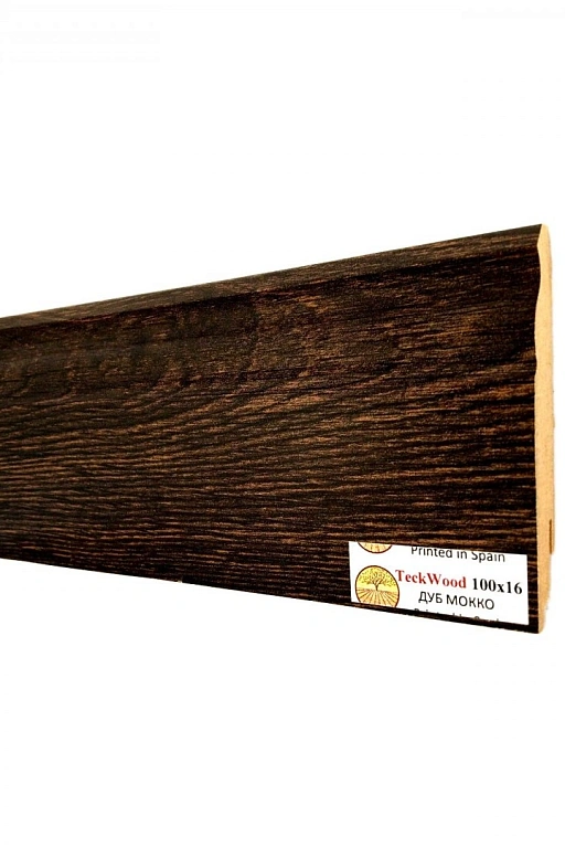 Плинтус Teckwood Дуб Мокко (Oak Mocco) 100мм