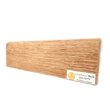 Плинтус Teckwood Дуб Порту (Oak Porto) 75 мм