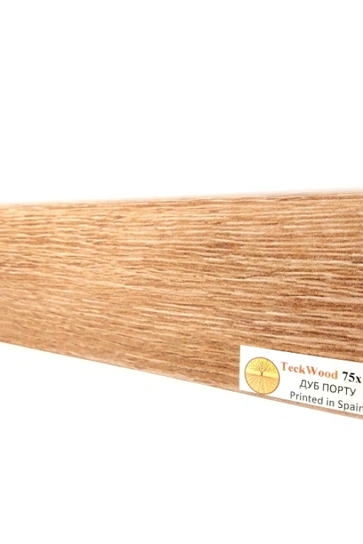 Плинтус Teckwood Дуб Порту (Oak Porto) 75 мм