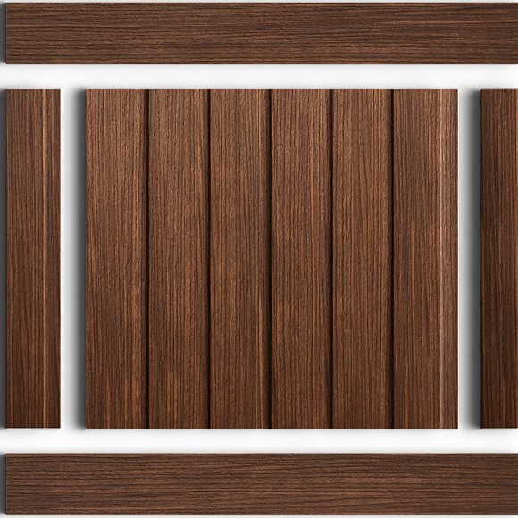 Панель LV123N BR396 HI WOOD 120.0мм х 12.0мм х 2.7м. без полос (16 шт.)