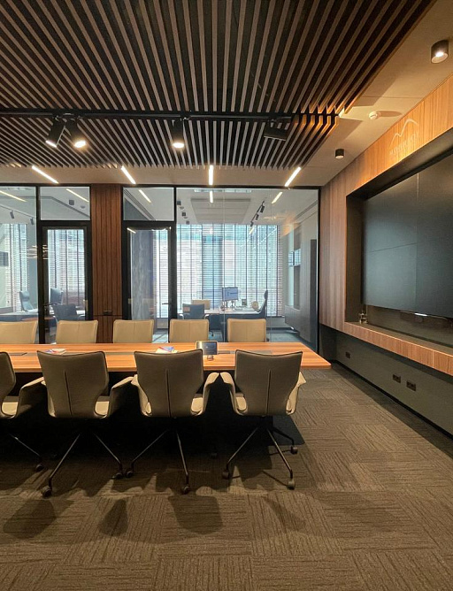 Офис 150 м2 БЦ Полларс г. Москва ПВХ/Ковровая плитка