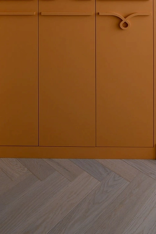 Паркетная доска Английская елка AUSWOOD OAK ELBA. Размер 600х125х12 мм (1.5)