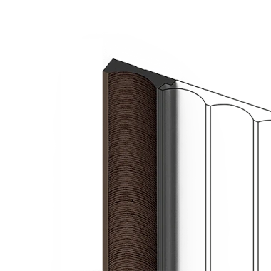 Финишный молдинг LF139A BR354 HI WOOD 32мм х 12мм х 2.7м
