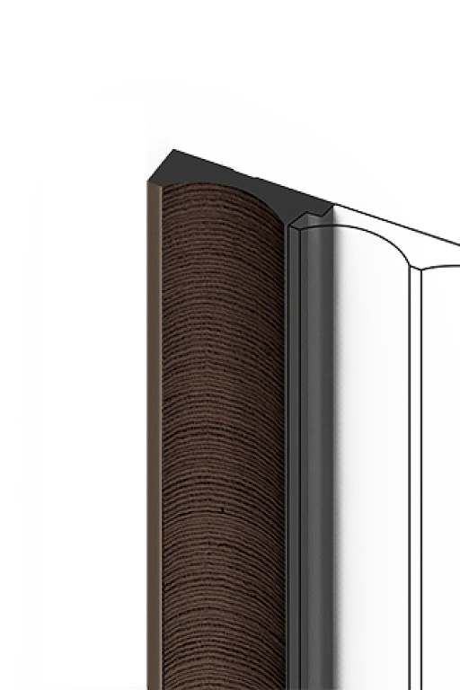 Финишный молдинг LF139A BR354 HI WOOD 32мм х 12мм х 2.7м