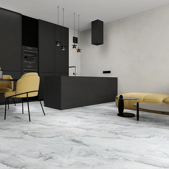 Каменный MSPC ламинат Stone Floor Жемчужный Мрамор DCD1-3 MP 1220х234х8 мм