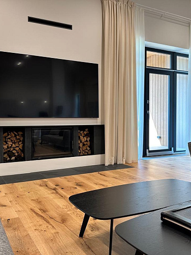 Проект Загородный дом 190м2  Московская обл. Паркет Haven