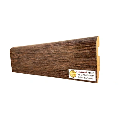 Плинтус Teckwood Дуб Миллениум (Oak Millennium) 75 мм